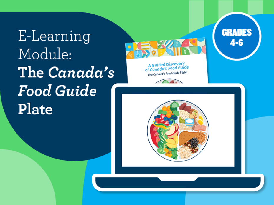 Canada's Food Guide E-Learning Module: The Canada's Food Guide Plate Grades 4-6