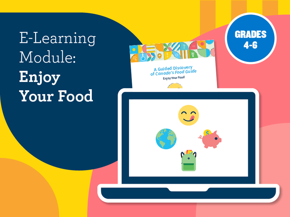Canada's Food Guide E-Learning Module: Enjoy Your Food Grades 4-6