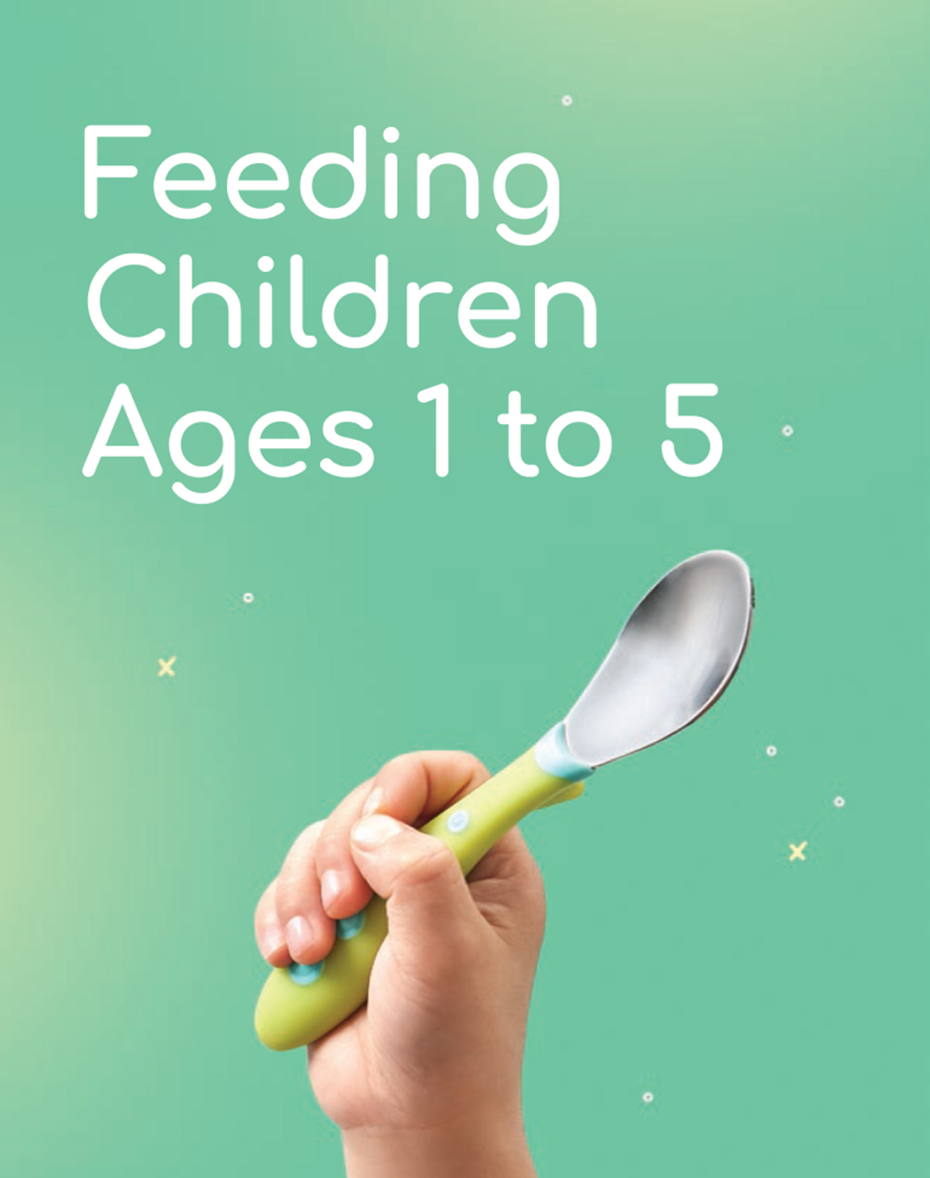 Cover for Feeding Children 1 to 5 Years