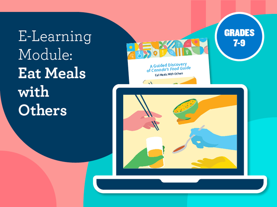 Canada's Food Guide E-Learning Module: Eat Meals with Others Grades 7-9