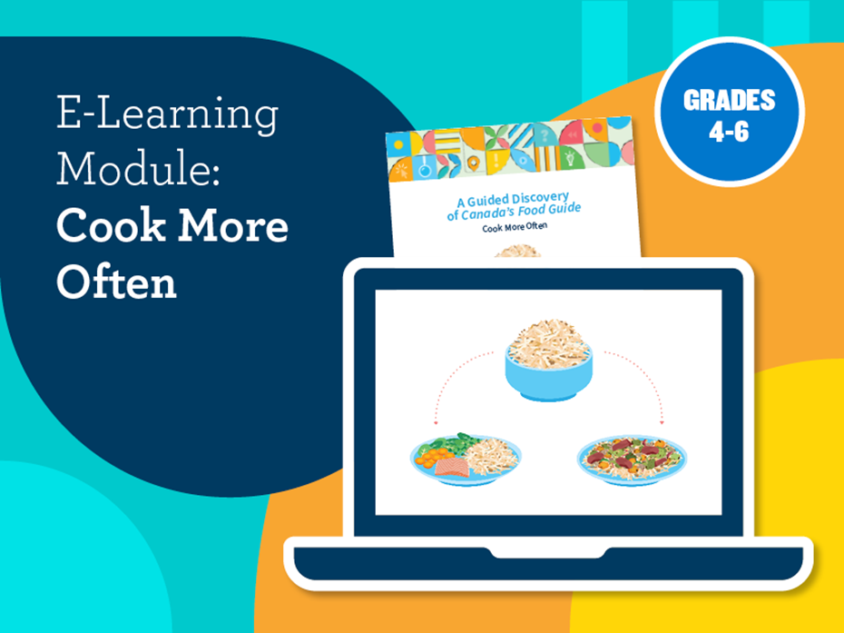 Canada's Food Guide E-Learning Module: Cook More Often Grades 4-6