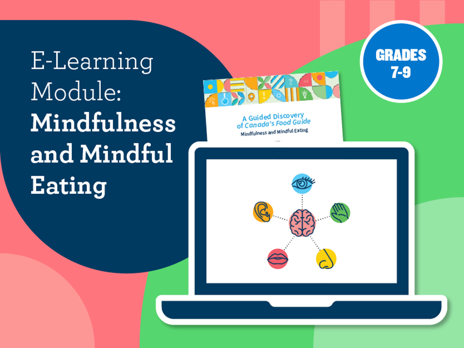 Canada's Food Guide E-Learning Module: Mindful Eating Grades 7-9