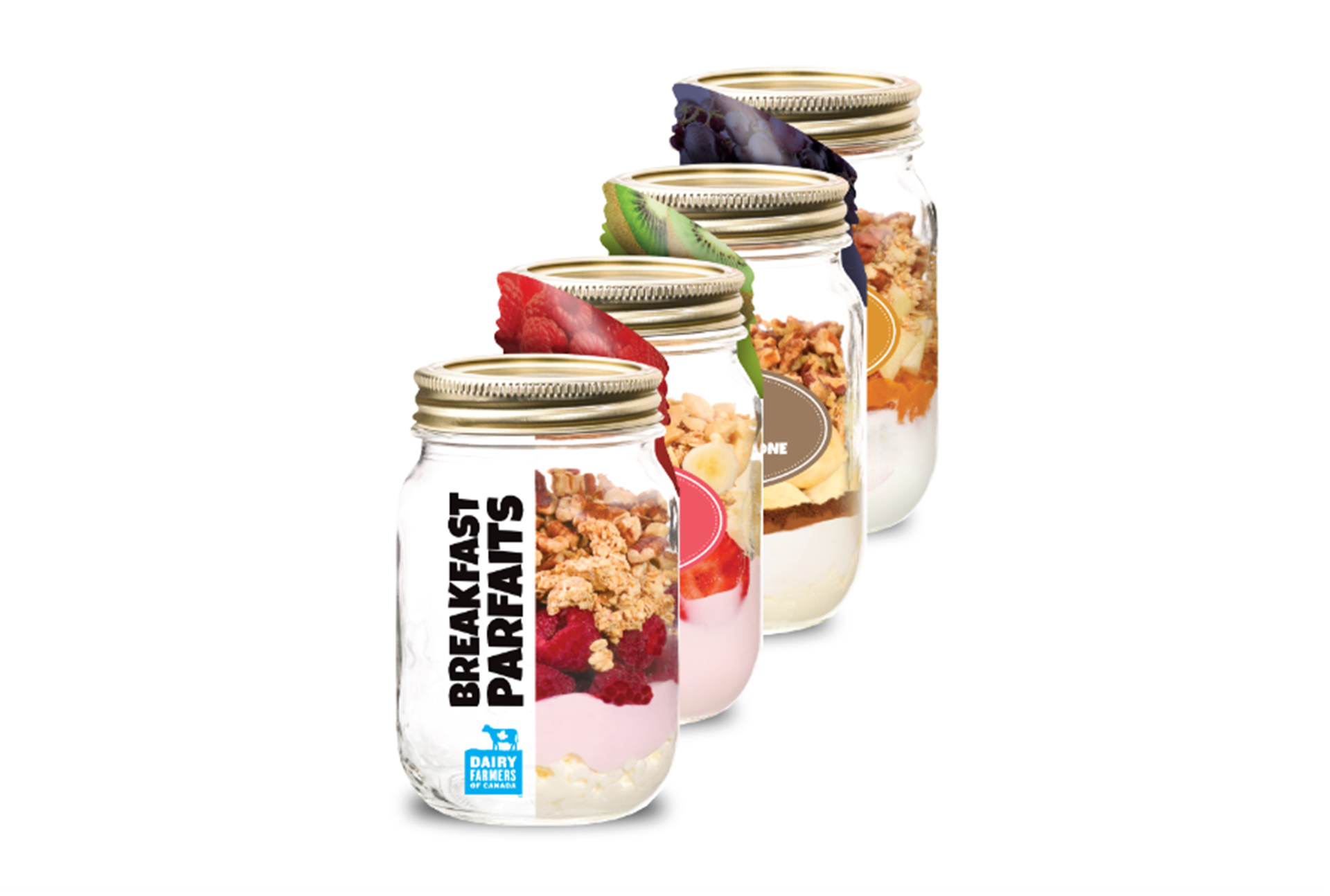 Meals in a Jar Recipe Brochure: Breakfast Parfaits 