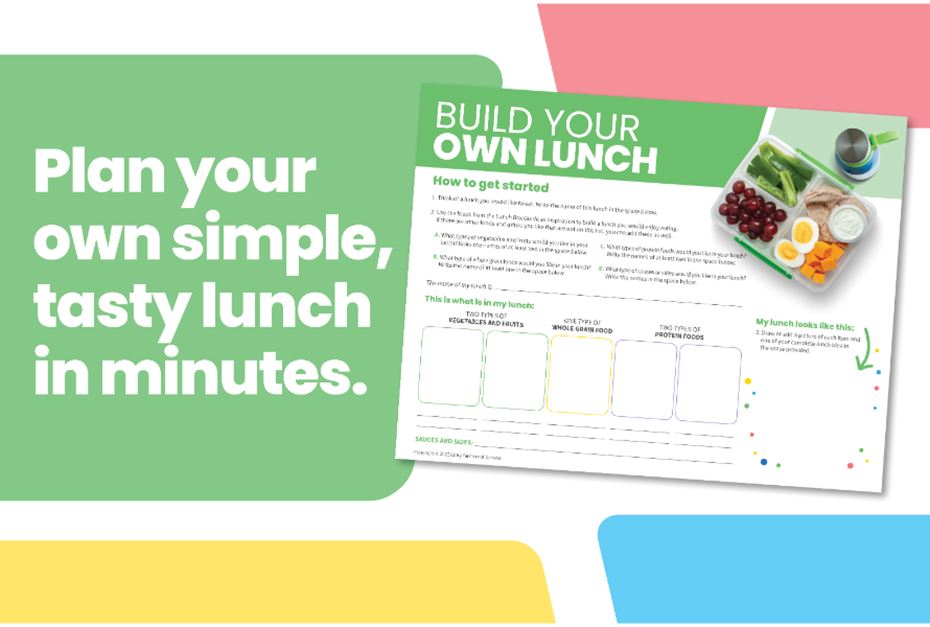 Build Your Own Lunch Activity