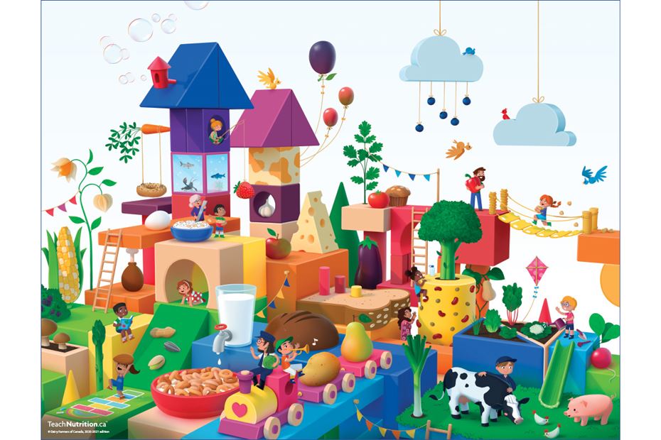 Poster: The Building Block Village 